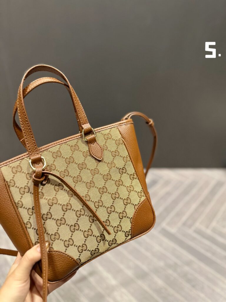 Gucci Bree Tote Gg Supreme Small Beige 20Cm - Image 7