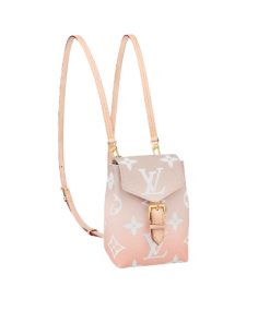 Louis Vuitton Blush Ombre Backpack Belt Bag Pink 19Cm