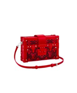 Louis Vuitton Petite Malle Bag Red M20354
