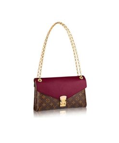 Louis Vuitton Pallas Chain Canvas Monogram Shoulder Bag