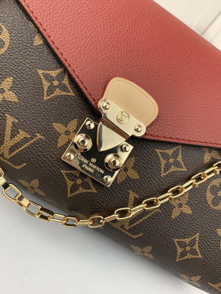 Louis Vuitton Pallas Chain Canvas Monogram Shoulder Bag - Image 9