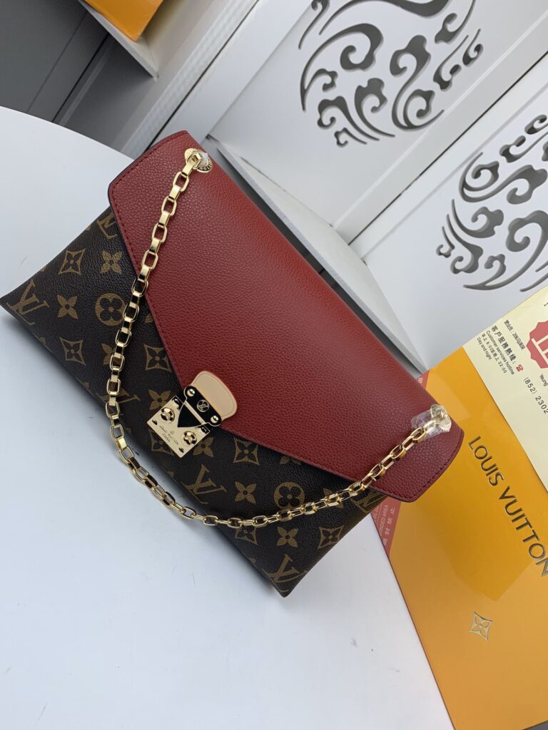 Louis Vuitton Pallas Chain Canvas Monogram Shoulder Bag - Image 6