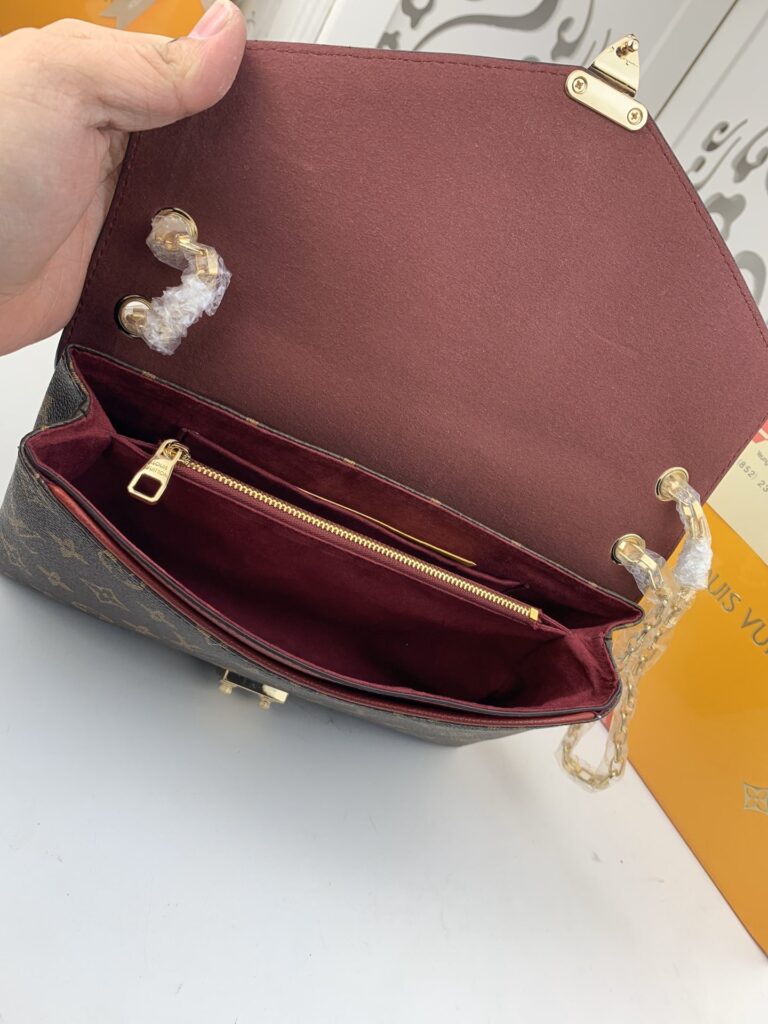 Louis Vuitton Pallas Chain Canvas Monogram Shoulder Bag - Image 3