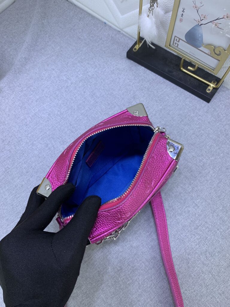 Louis Vuitton Mini Soft Trunk Blue And Pink M81219 - Image 8