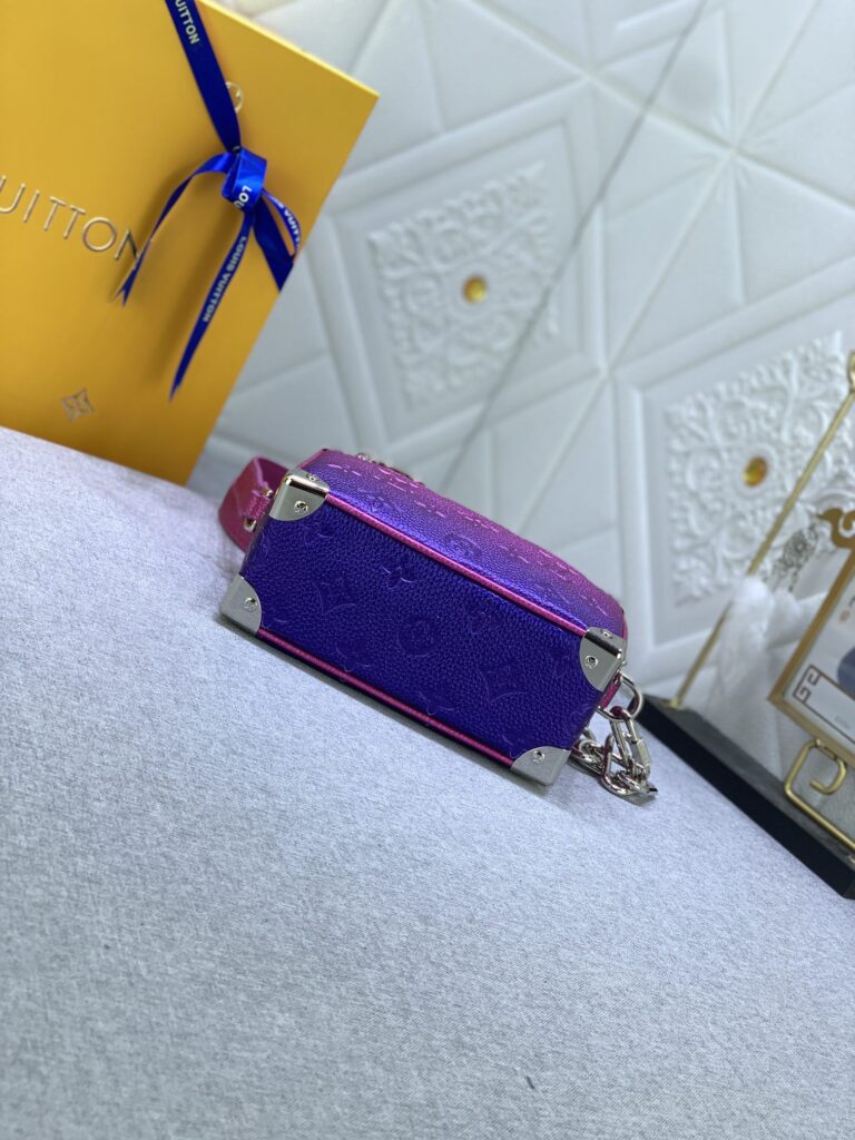 Louis Vuitton Mini Soft Trunk Blue And Pink M81219 - Image 4