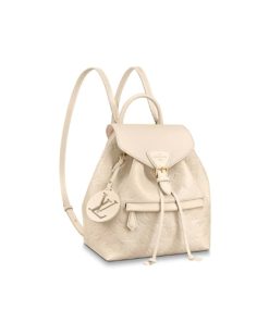 Louis Vuitton Montsouris Backpack White M45397
