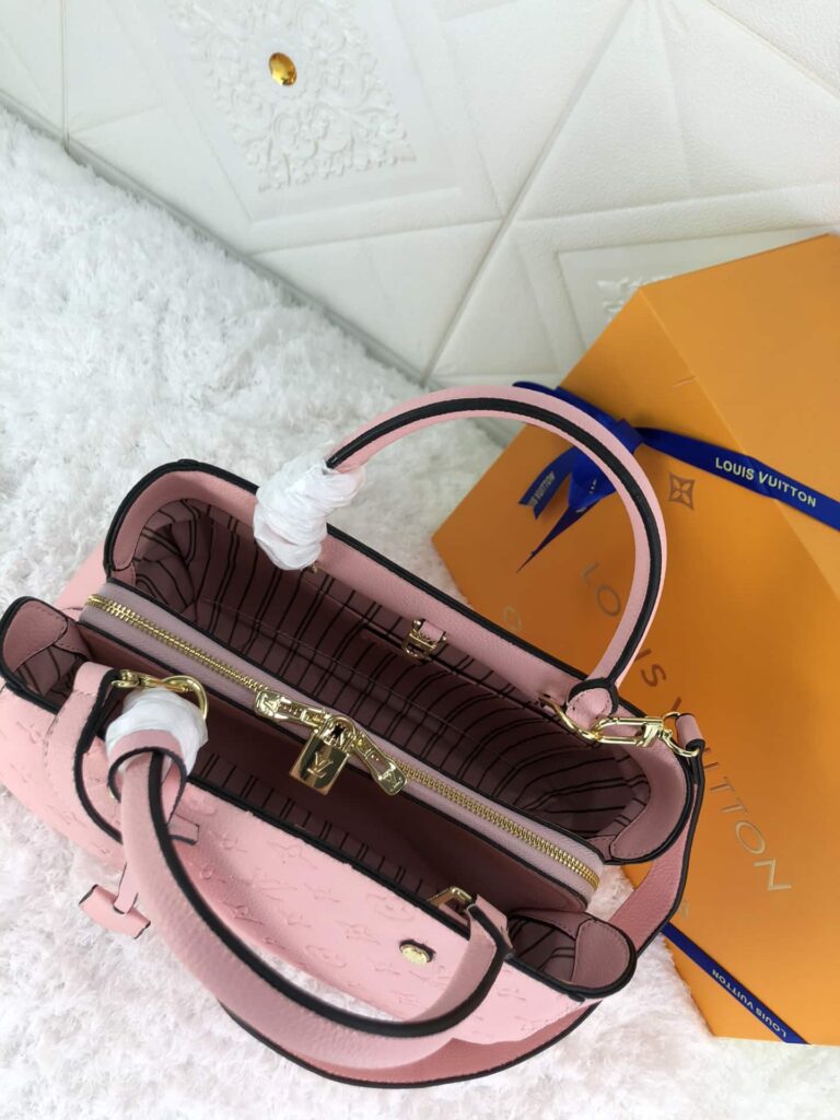 Louis Vuitton Montaigne Bb Empreinte Noir Pink 33Cm - Image 7