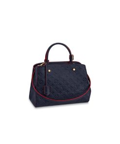 Louis Vuitton Montaigne Mm Navy Blue M42746