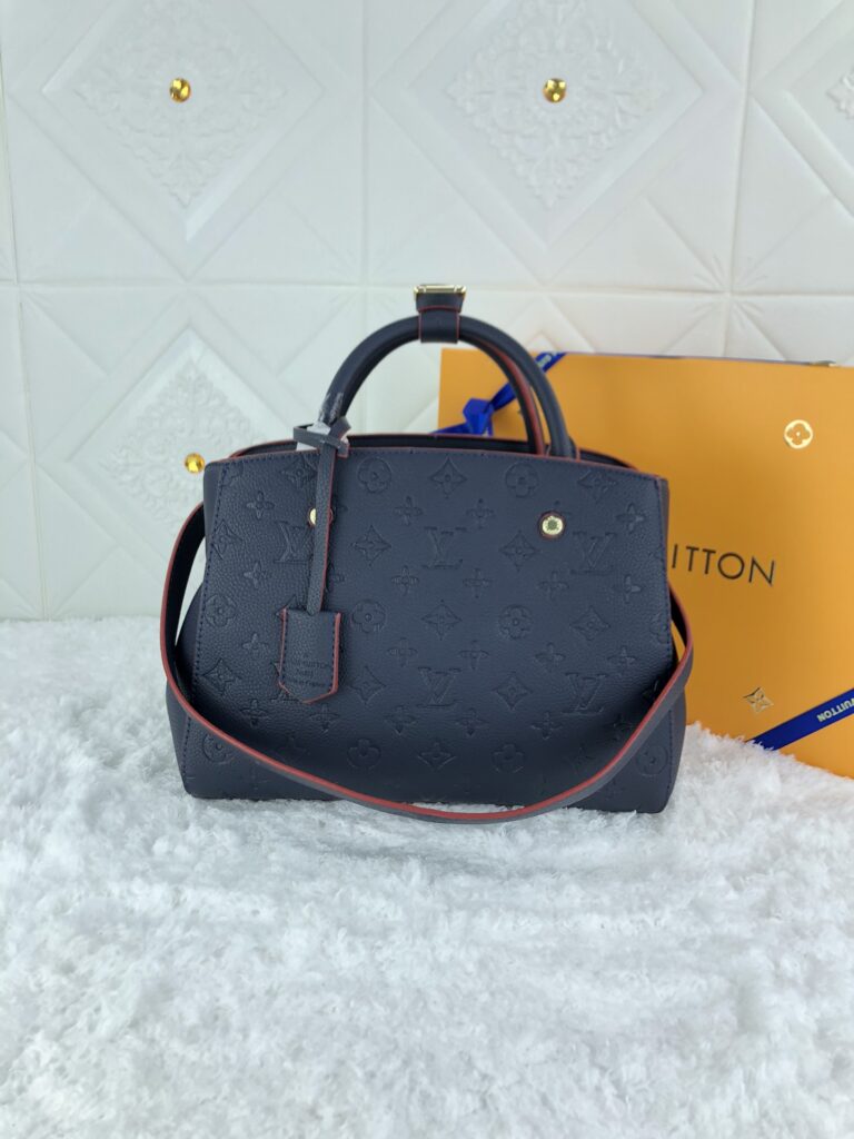 Louis Vuitton Montaigne Mm Navy Blue M42746 - Image 10