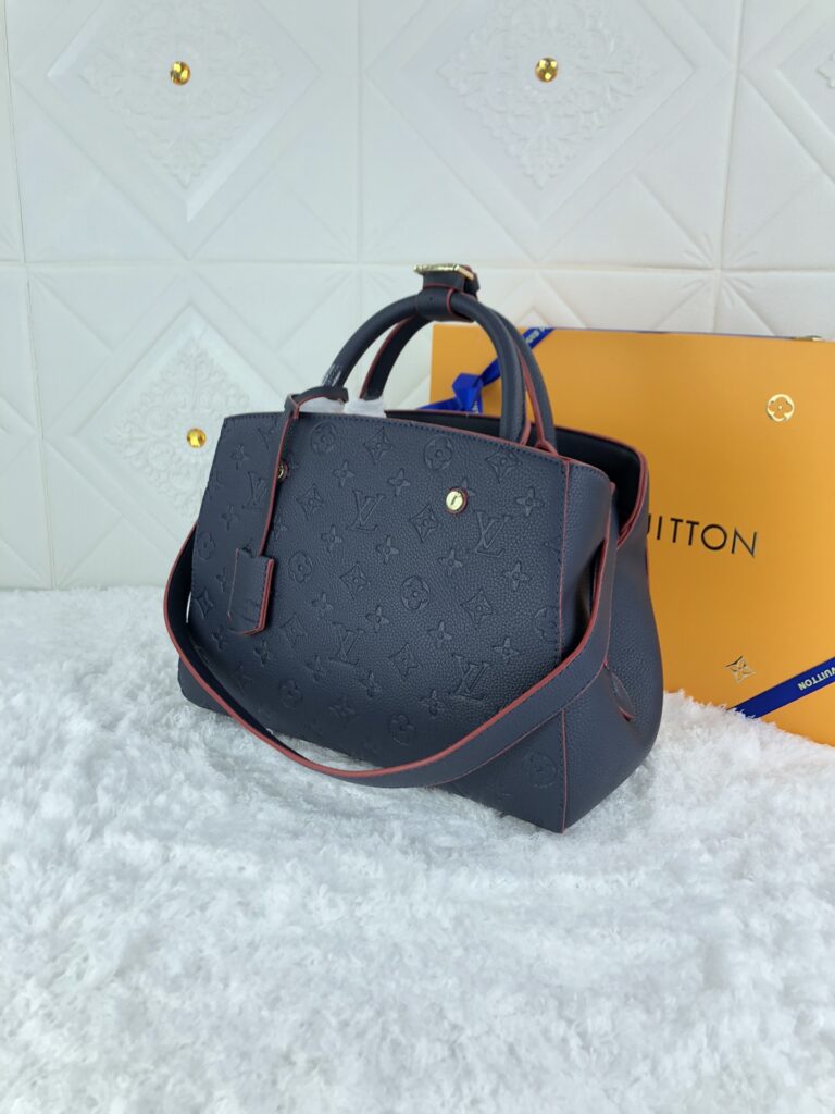 Louis Vuitton Montaigne Mm Navy Blue M42746 - Image 4