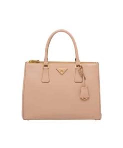 Prada Large Galleria Saffiano Leather Bag In Cameo 1Ba274Nzvf0770Vdoo