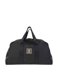 Chanel Sport Cc Duffle Bag Black 51Cm