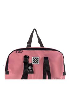Chanel Sport Cc Duffle Bag Pink 51Cm