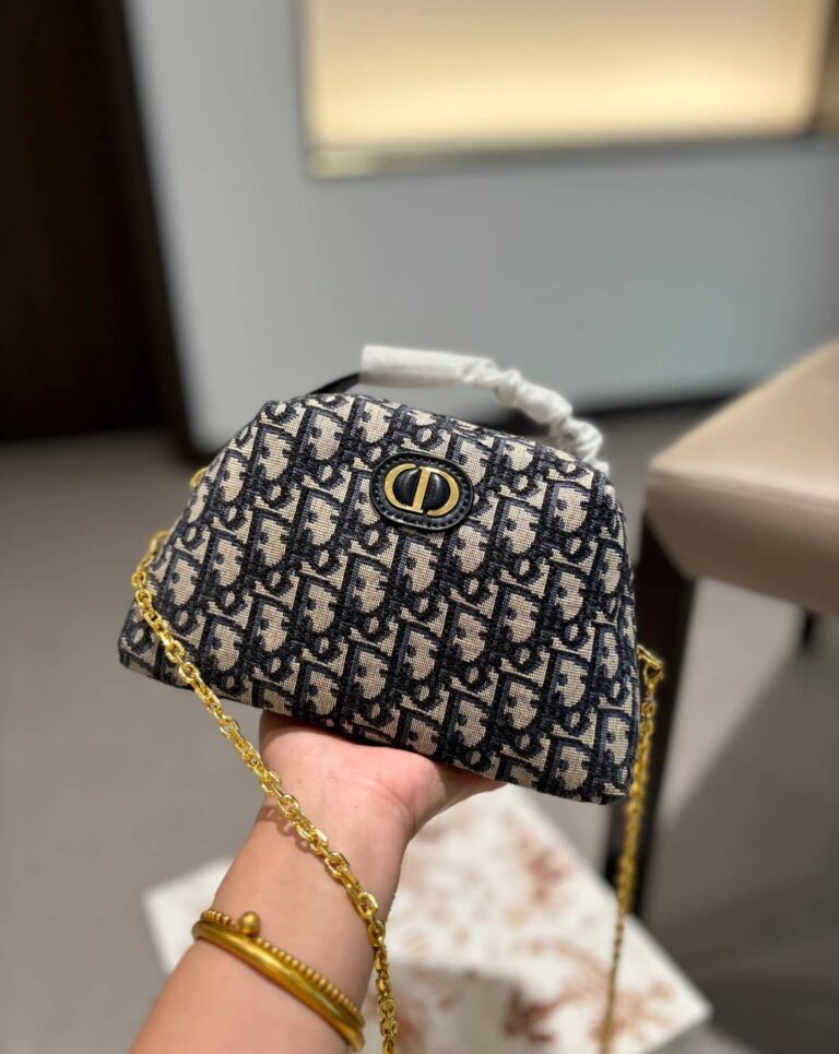 Dior Mini 30 Montaigne D-Cosy Bag Black 20Cm S2169Utzq M928 - Image 5