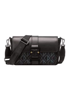 Dior Hit The Road Shoulder Bag Diamond Cd Black 27Cm