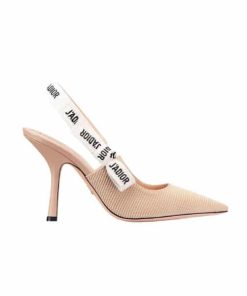Dior J'Adior Slingback Pump Nude Technical Fabric Kdc201Tfl S21U