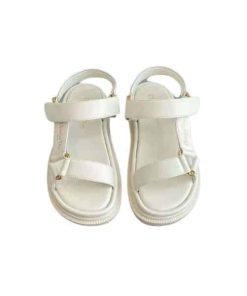 Dior D-Wave Sandal White Lambskin