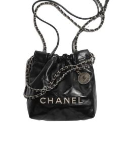 Chanel 22 Handbag Black 22Cm