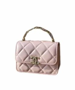 Chanel Mini Woc S22 Pink 16Cm