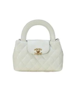 Chanel Clutch With Chain Bag White 19Cm Ap3435 B14269 10601