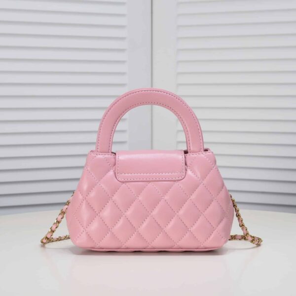 Chanel Mini Shopping Bag Pink 19Cm As4416 B14296 Nr646 - Image 7