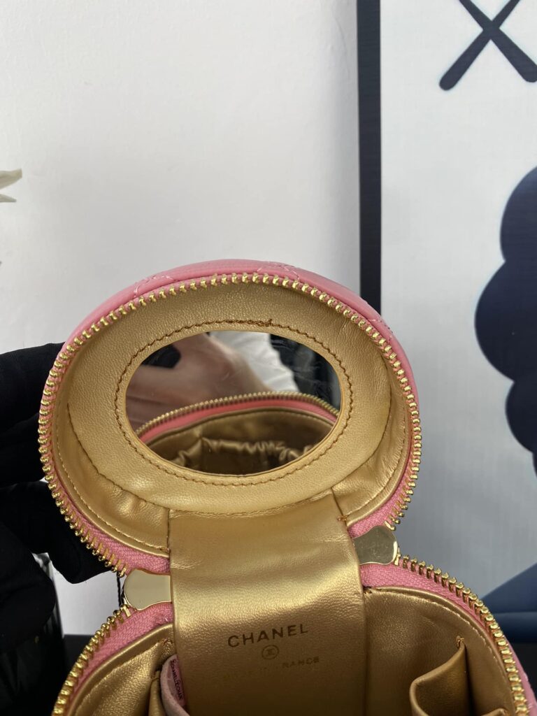 Chanel Vanity Chain Shoulder Shoulder Bag Pink 13Cm - Image 2