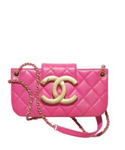 Chanel Long Bag Fuchsia Pink 24Cm As4611 B15521 Ns839