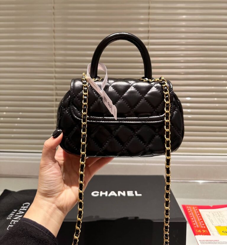 Chanel Shoulder Bag With Chain Black 21Cm As4573 B15144 94305 - Image 7
