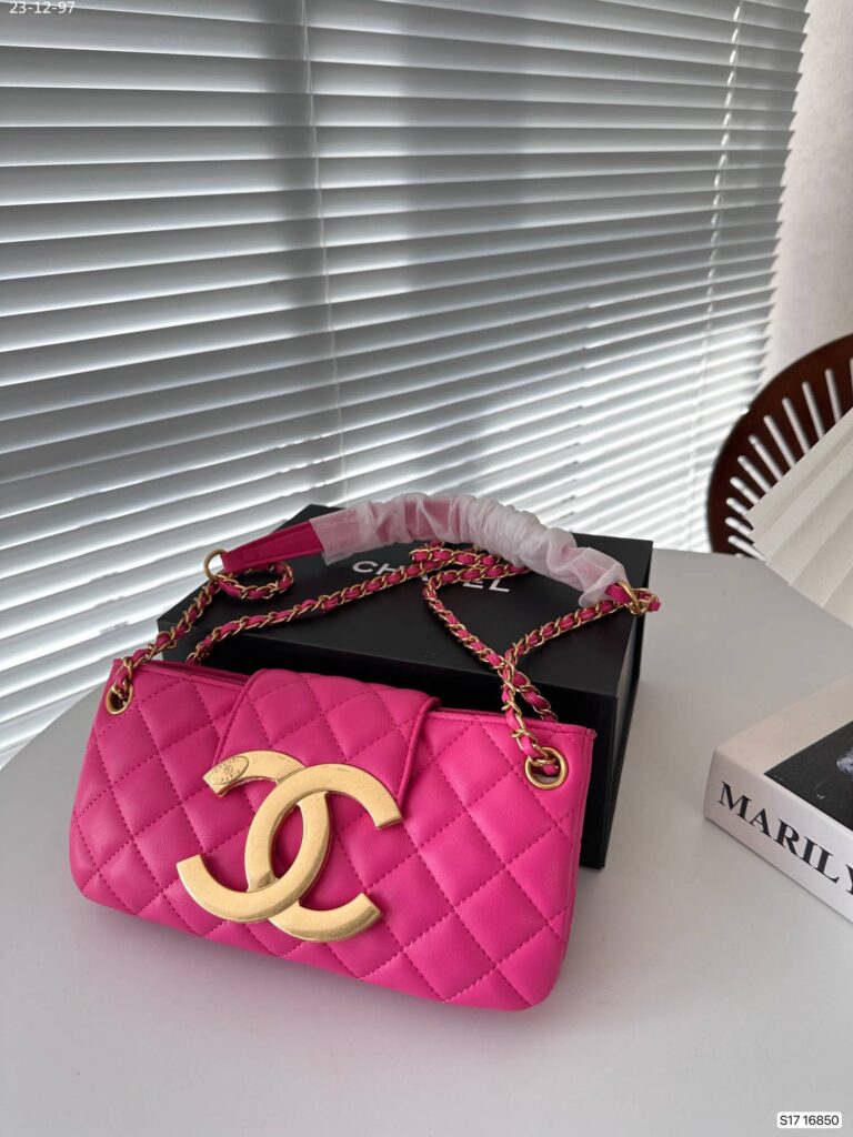 Chanel Long Bag Fuchsia Pink 24Cm As4611 B15521 Ns839 - Image 3