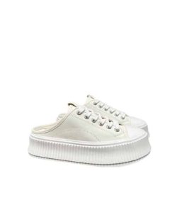 Chanel Platform Shoes Cream