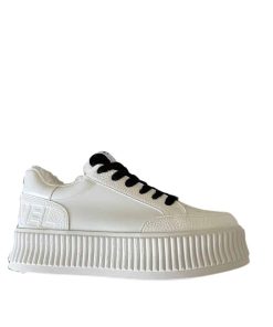 Chanel Winter Fur Sneakers White