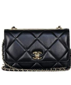 Chanel Trendy Cc Woc 19Cm Black
