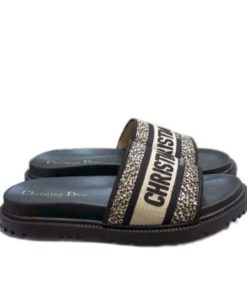 Dior Dway Slipper Black