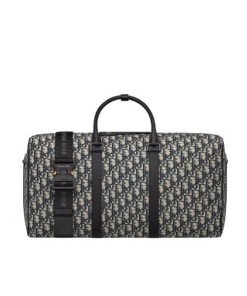 Dior Lingot 50 Bag Beige And Black 5Ocm 1Addu115Yky H27E