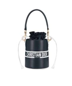 Dior Small Dior Vibe Bucket Bag Black 18Cm
