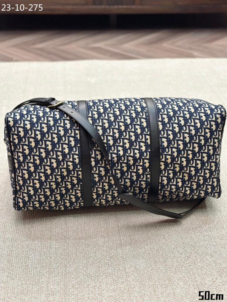 Dior Lingot 50 Bag Beige And Black 5Ocm 1Addu115Yky H27E - Image 3