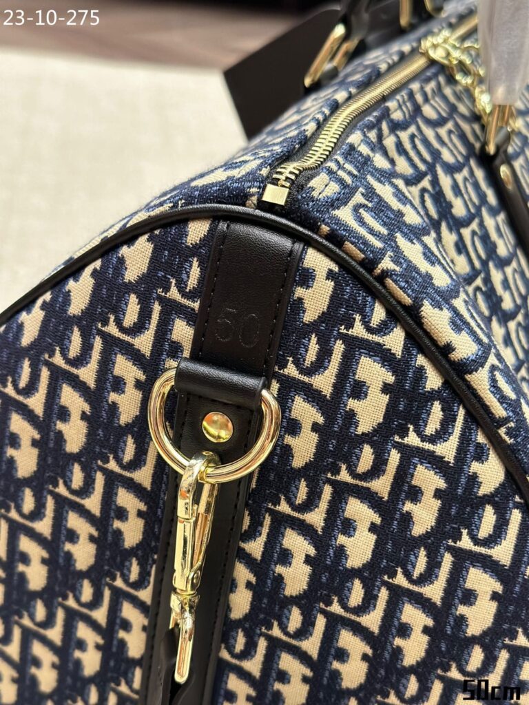 Dior Lingot 50 Bag Beige And Black 5Ocm 1Addu115Yky H27E - Image 4