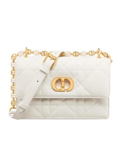Dior Miss Caro Mini Bag White 19Cm S5169Udaxm030