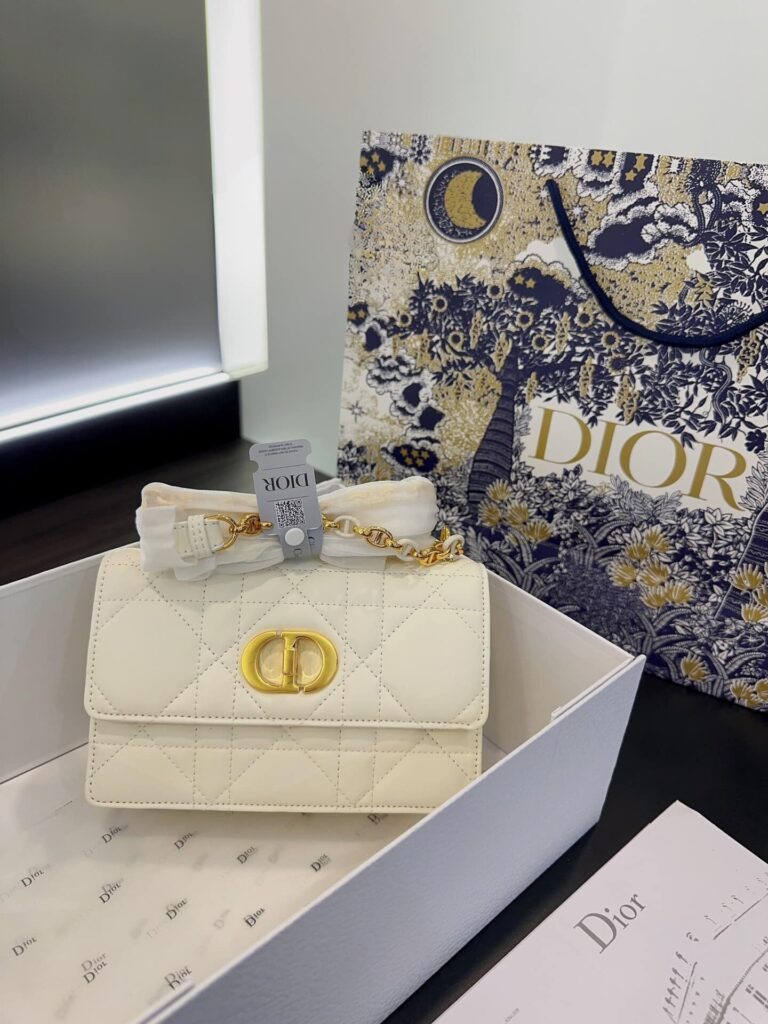 Dior Miss Caro Mini Bag White 19Cm S5169Udaxm030 - Image 2