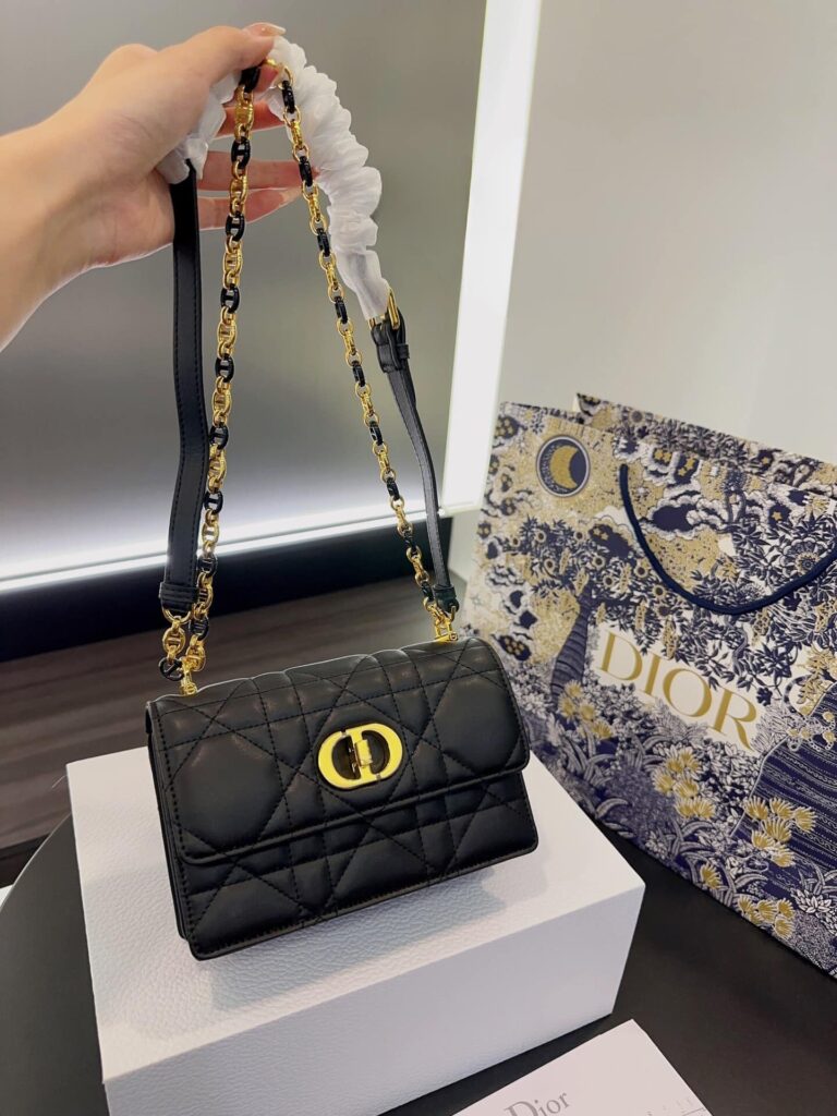 Dior Miss Caro Mini Bag Black 19Cm S5169Udaxm900 - Image 2