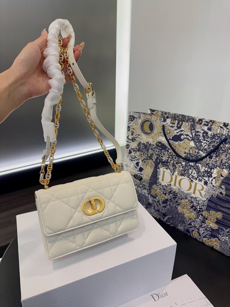 Dior Miss Caro Mini Bag White 19Cm S5169Udaxm030 - Image 3