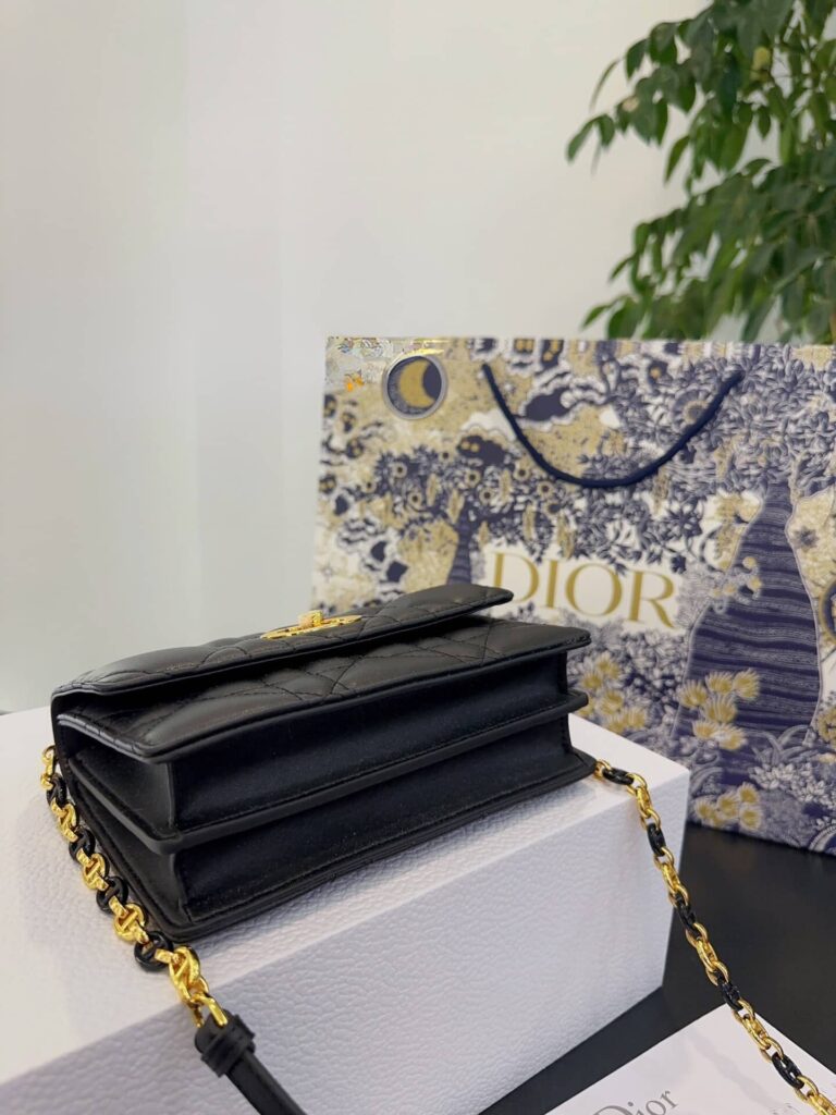 Dior Miss Caro Mini Bag Black 19Cm S5169Udaxm900 - Image 9