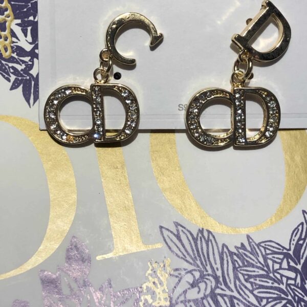 Dior Cd Earrings - Image 2