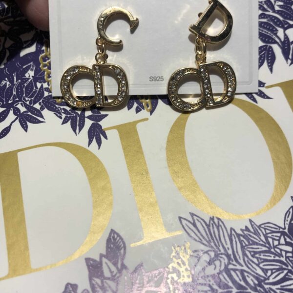 Dior Cd Earrings - Image 3