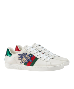 Gucci Women'S Ace Sneaker With Three Little Pig