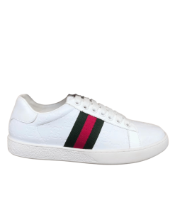 Gucci Ace White Logo Women'S Sneaker