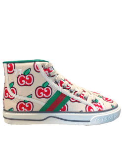 Gucci Tennis 1977 High Top Sneaker Beige