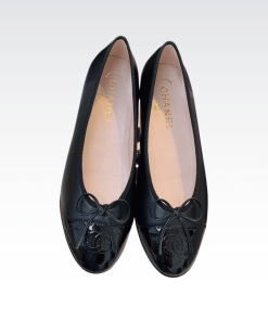 Chanel Flat Black Sandals G02819 Y01552 94305