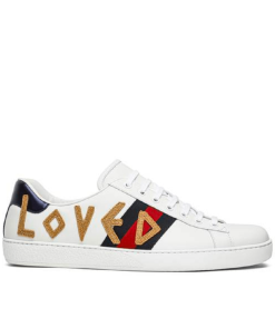 Gucci Wmns Ace Loved Sneaker White 497090 Dope0 9095