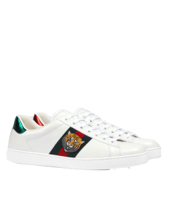 Gucci Ace Embroidered Tiger Sneaker 457132 A38G0 9064